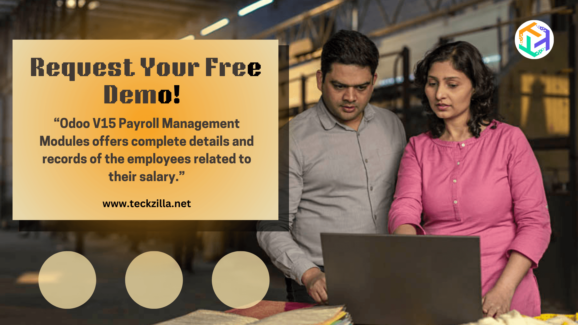 Insight of the Dashboard of the Payroll Module in Odoo V15, Get Free Demo